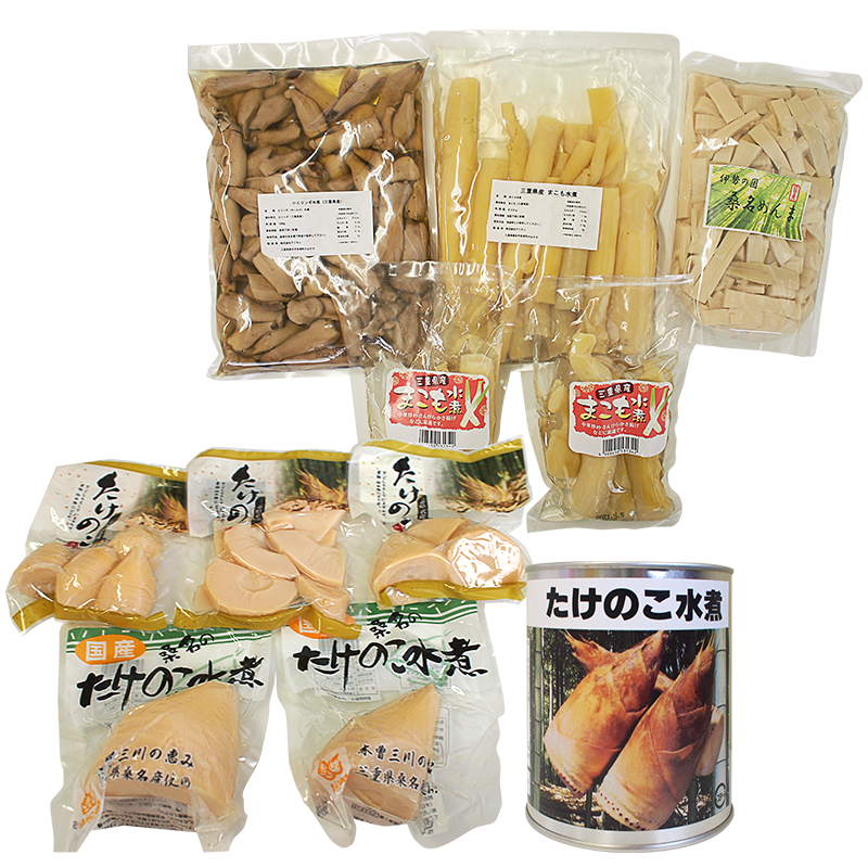 たけのこ缶詰・パウチ