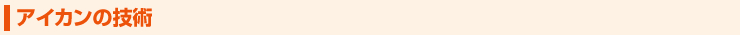 アイカンの技術